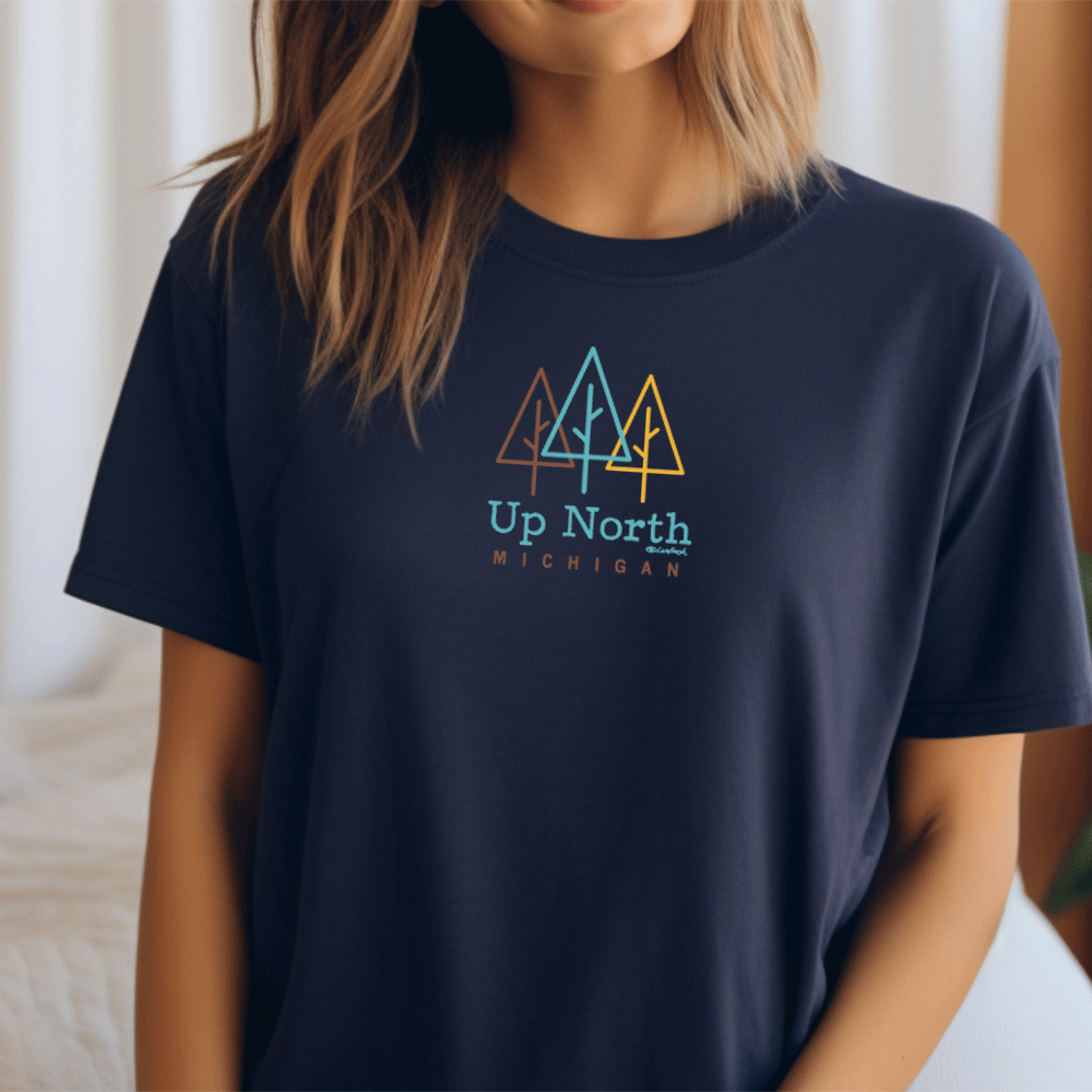 "Beautiful Up North" Relaxed Fit Crew Unisex T-Shirt