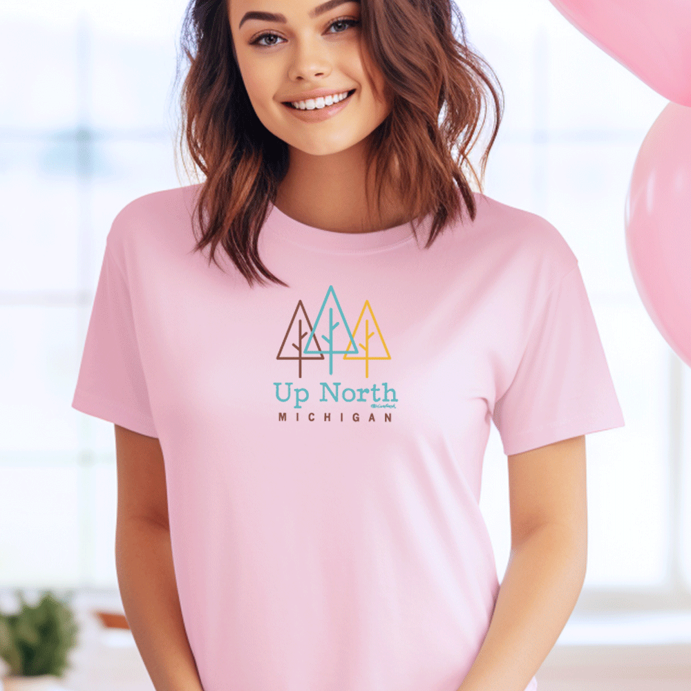 "Beautiful Up North" Relaxed Fit Crew Unisex T-Shirt