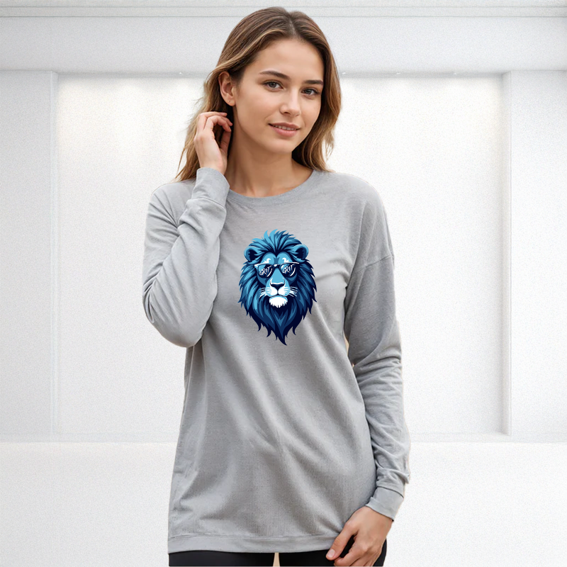 "Grit & Swagger" Relaxed Fit Long Sleeve Unisex T-Shirt