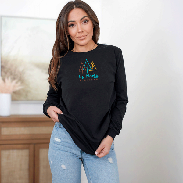 "Beautiful Up North" Relaxed Fit Long Sleeve Unisex T-Shirt