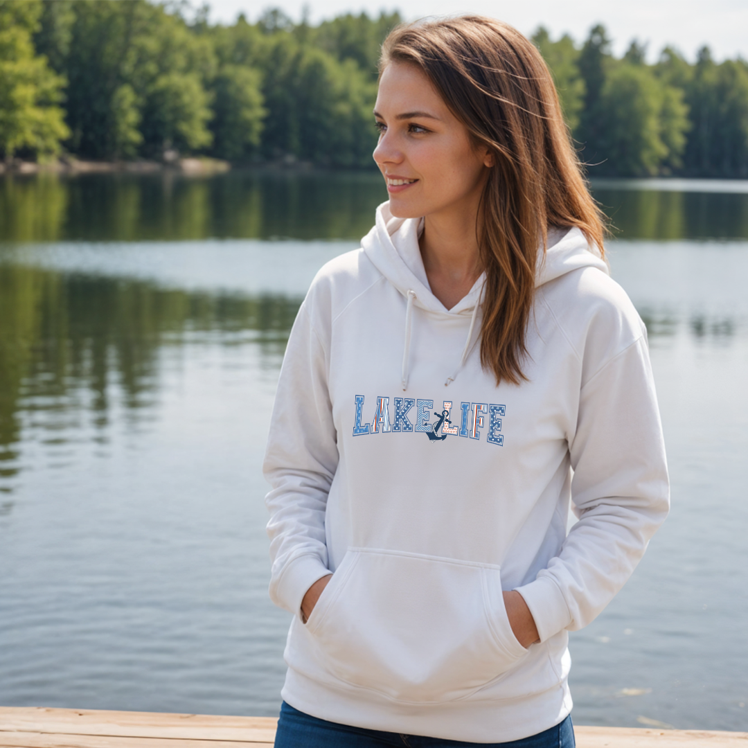 "American Lake Life" Relaxed Fit Classic Unisex Hoodie
