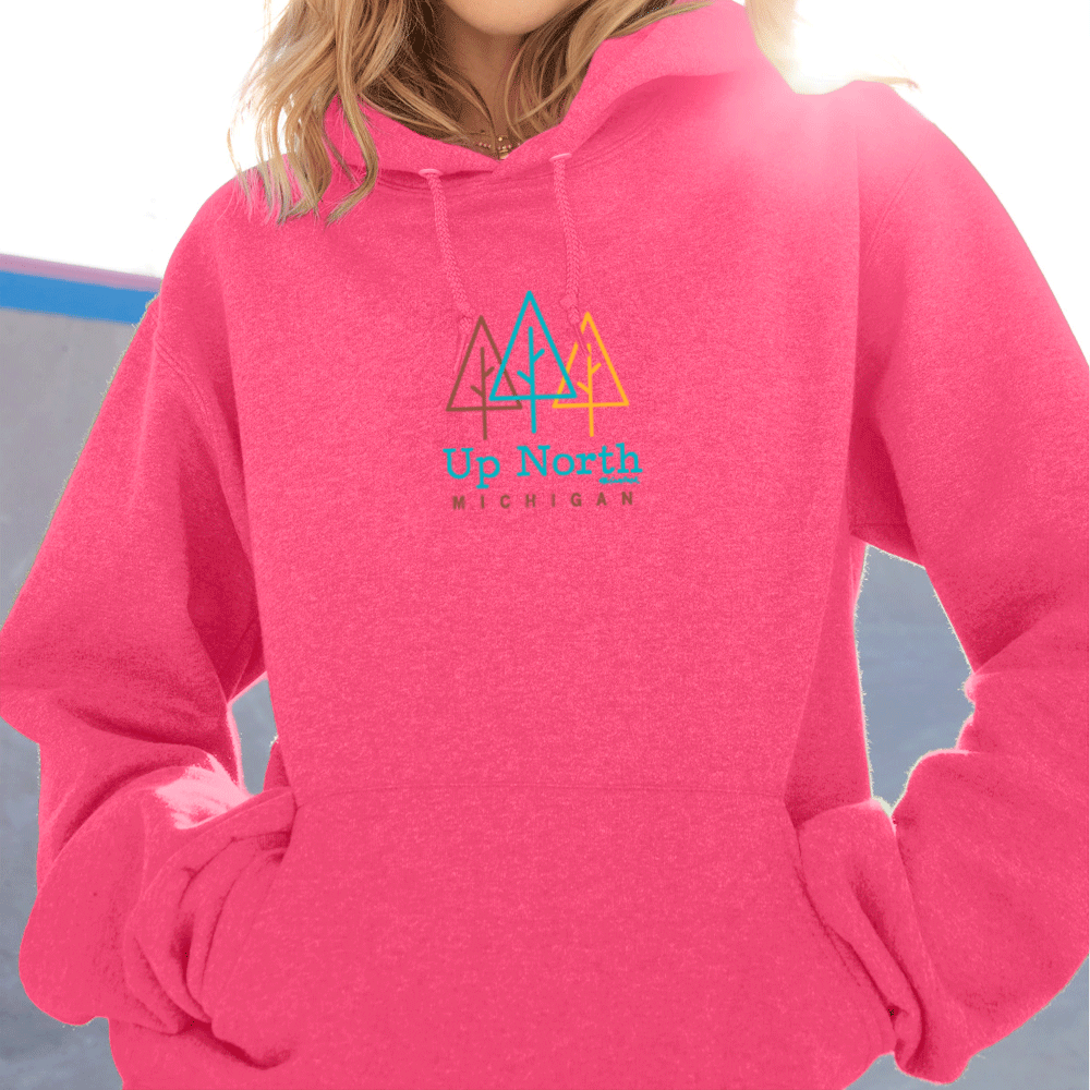 "Beautiful Up North" Relaxed Fit Classic Unisex Hoodie