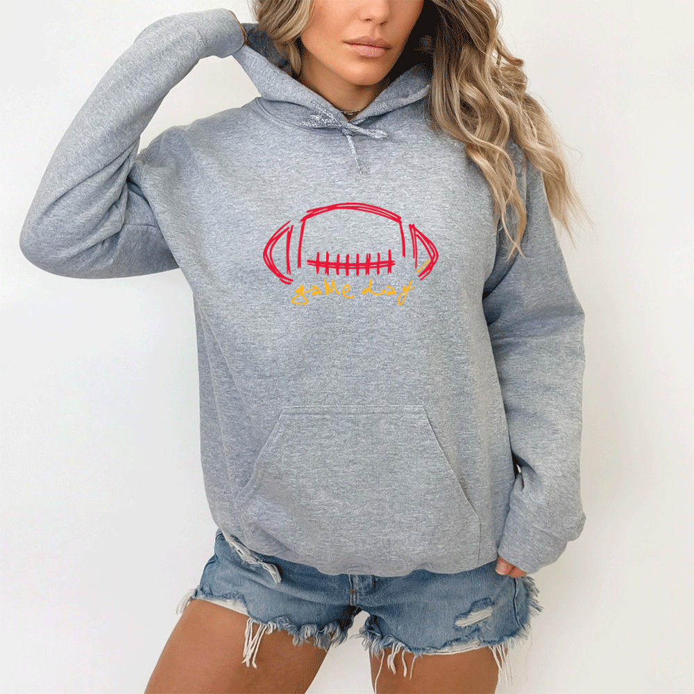"Game Day" Relaxed Fit Classic Unisex Hoodie