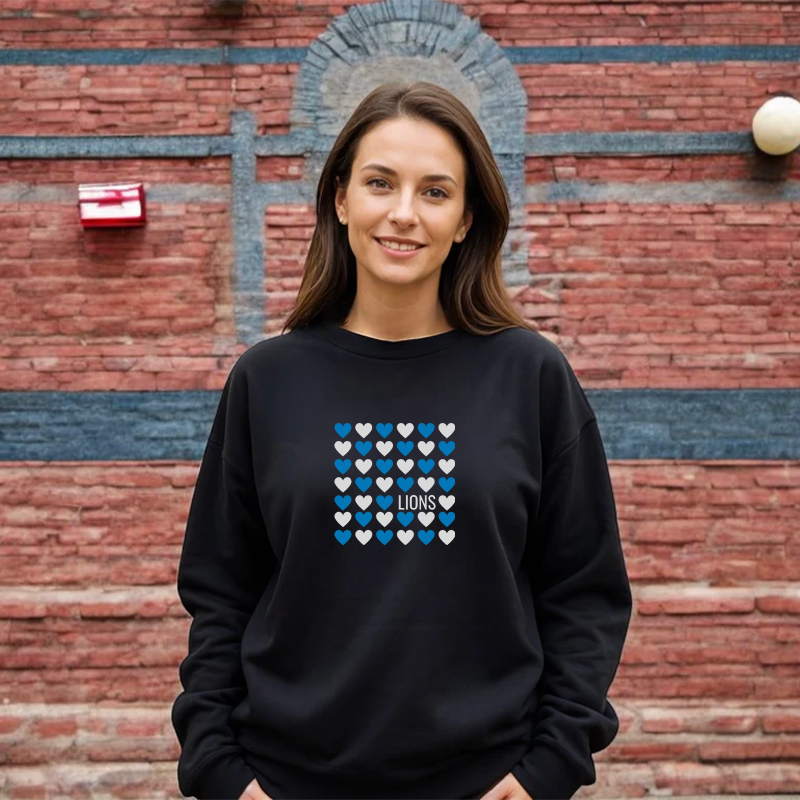"Heart Of The City" Relaxed Fit Classic Crew Unisex Sweatshirt