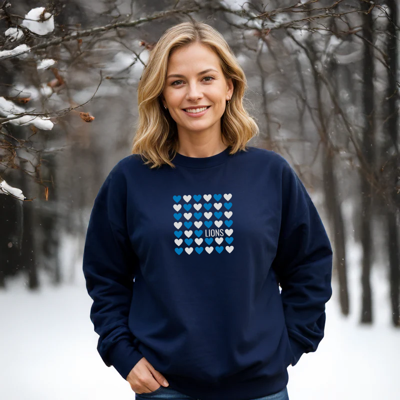 "Heart Of The City" Relaxed Fit Classic Crew Unisex Sweatshirt