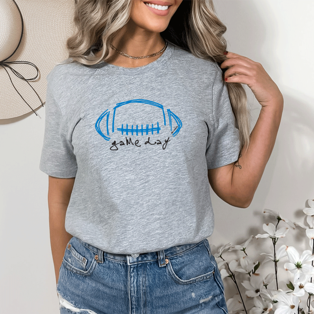 "Game Day" Relaxed Fit Crew Unisex T-Shirt