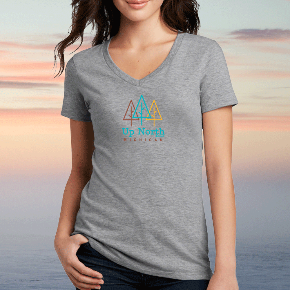"Beautiful Up North" Women's V-Neck