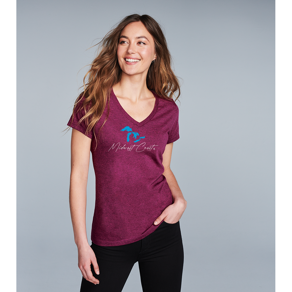 "Midwest Coast" Women's V-Neck