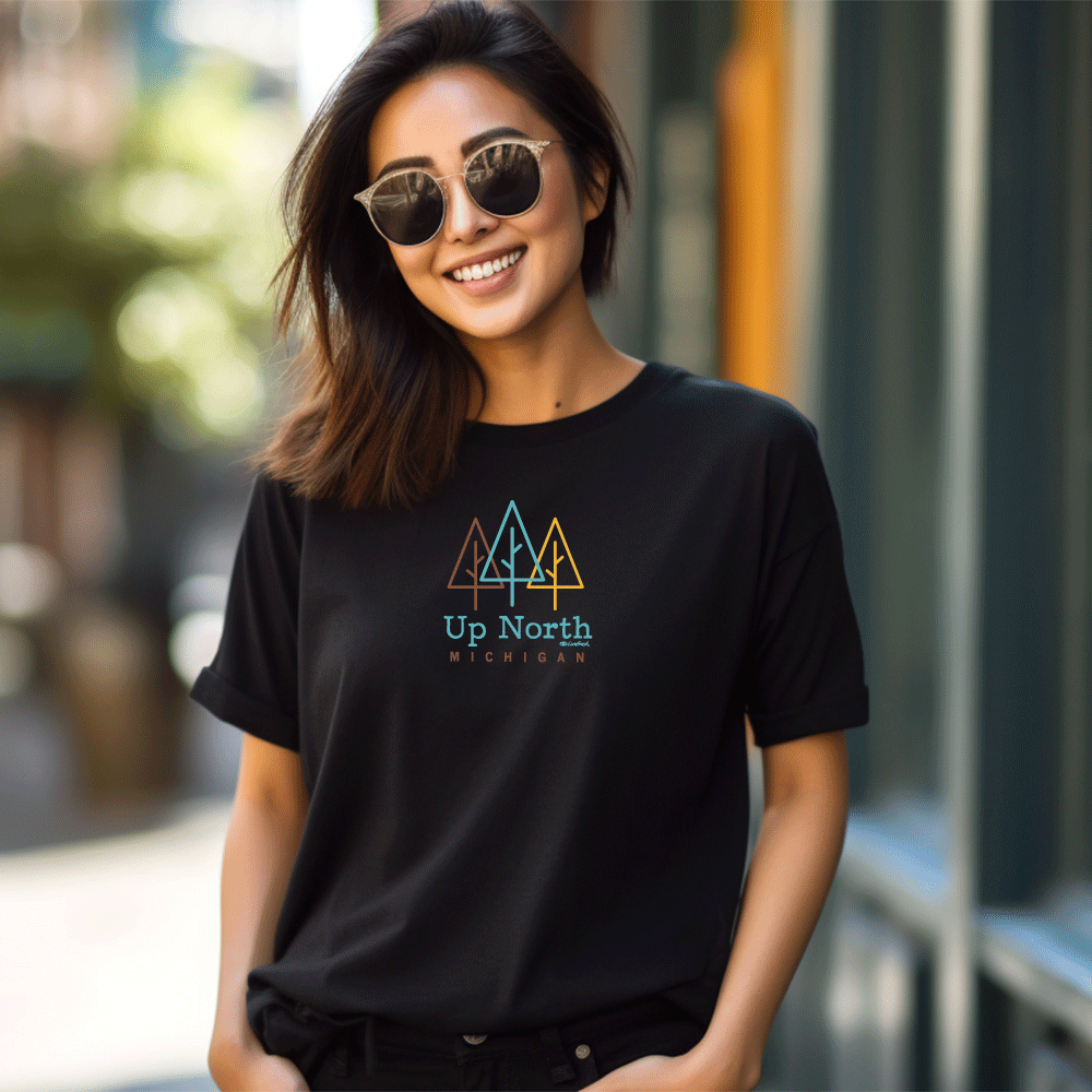 "Beautiful Up North" Relaxed Fit Crew Unisex T-Shirt