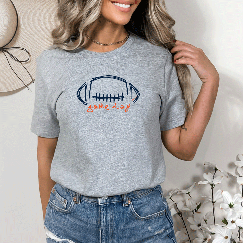 "Game Day" Relaxed Fit Crew Unisex T-Shirt