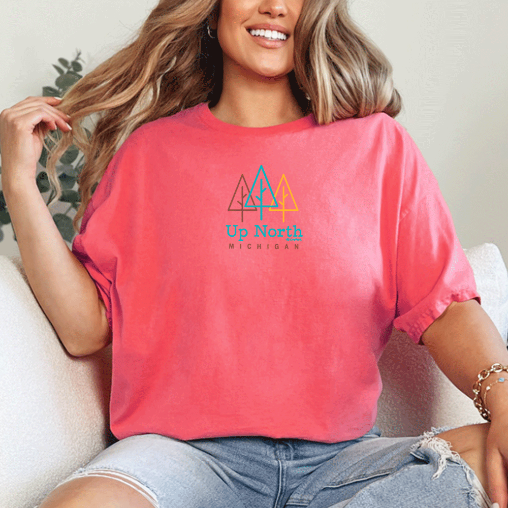 "Beautiful Up North" Relaxed Fit Crew Unisex T-Shirt