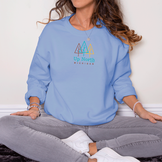 "Beautiful Up North" Relaxed Fit Long Sleeve Unisex T-Shirt