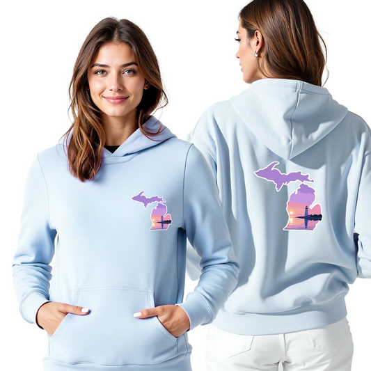 "Michigan Beacon" Relaxed Fit Classic Unisex Hoodie