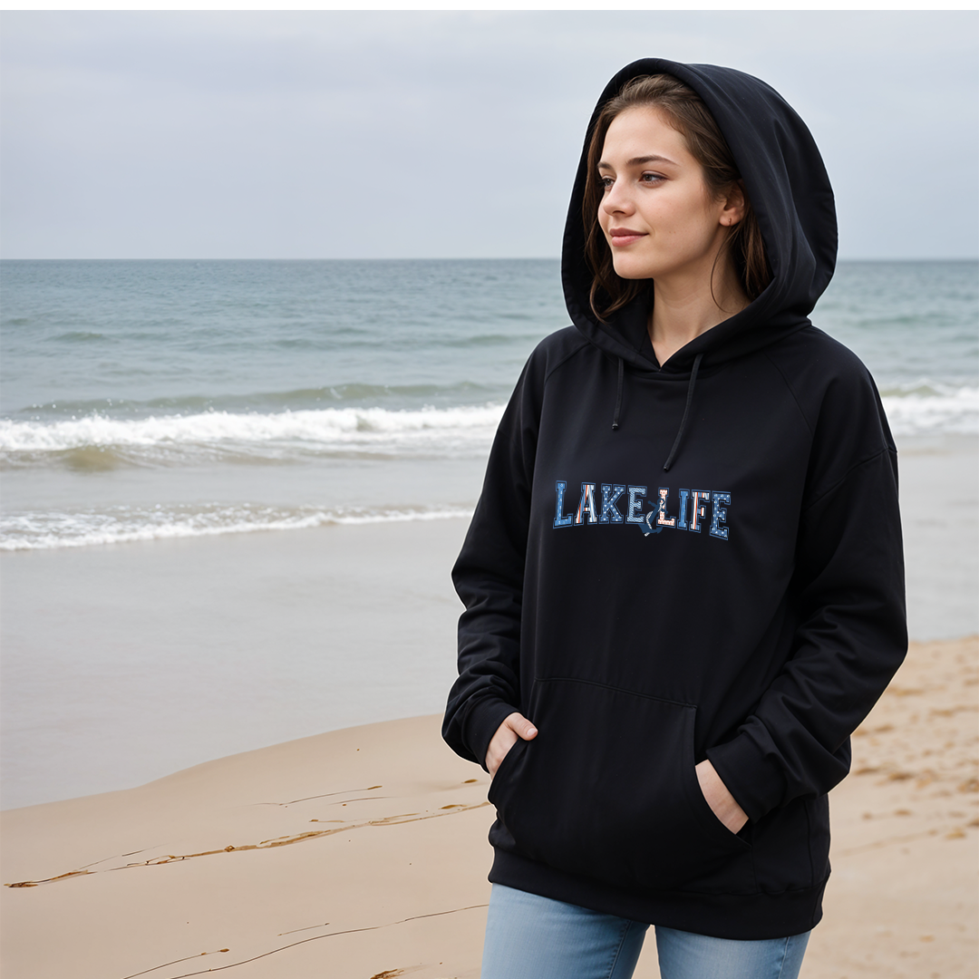 "American Lake Life" Relaxed Fit Classic Unisex Hoodie