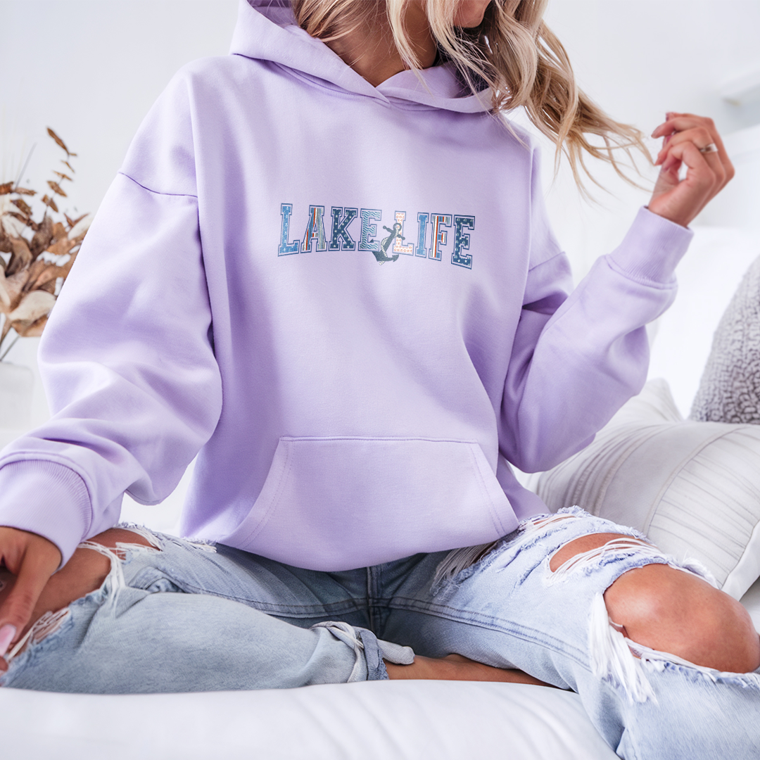 "American Lake Life" Relaxed Fit Classic Unisex Hoodie