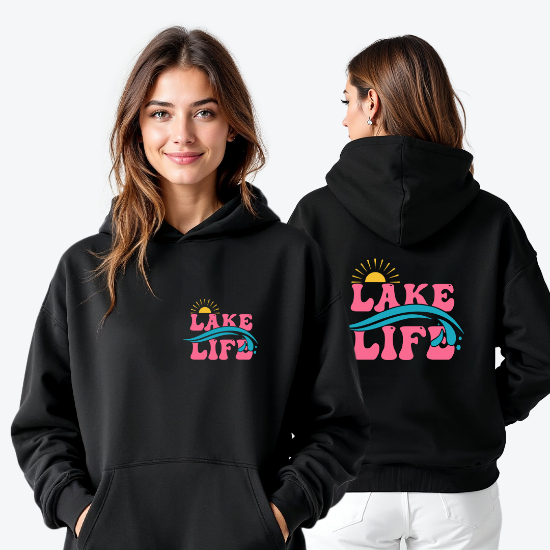 "Summer Lake Life" Relaxed Fit Classic Unisex Hoodie