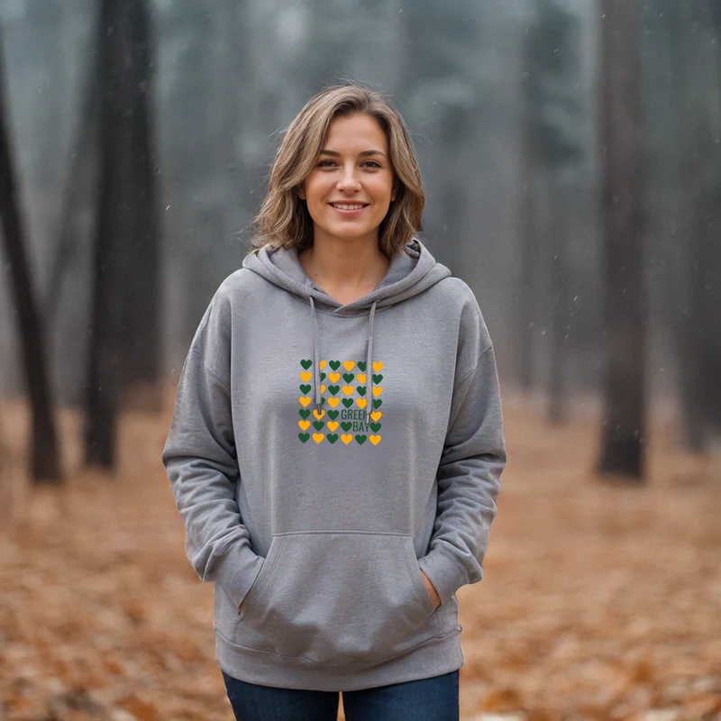 "Heart Of The City" Relaxed Fit Classic Unisex Hoodie