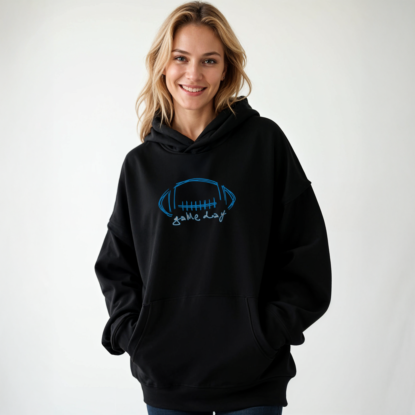 "Game Day" Relaxed Fit Classic Unisex Hoodie