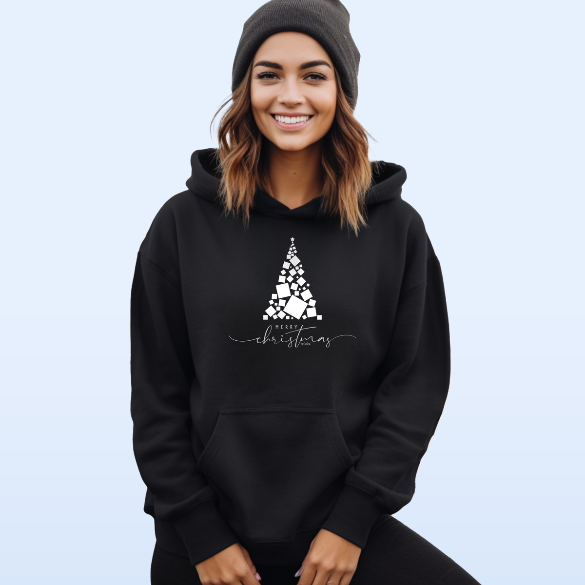 "Merry Christmas" Relaxed Fit Classic Unisex Hoodie