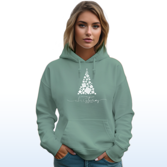 "Merry Christmas" Relaxed Fit Classic Unisex Hoodie