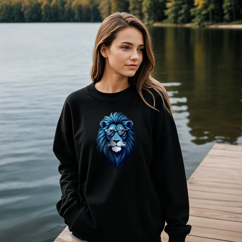 "Grit & Swagger" Relaxed Fit Classic Crew Unisex Sweatshirt