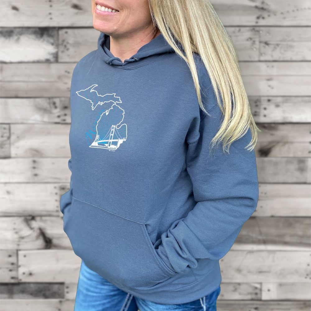 "Mighty" Relaxed Fit Classic Unisex Hoodie