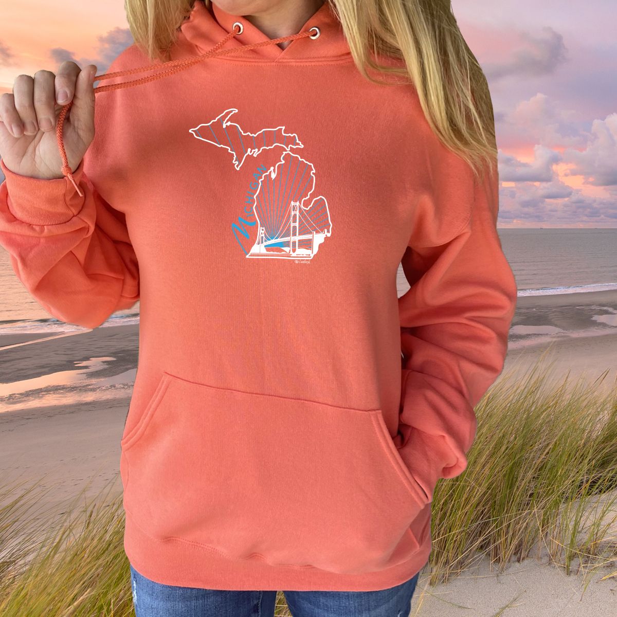 "Mighty" Relaxed Fit Classic Unisex Hoodie